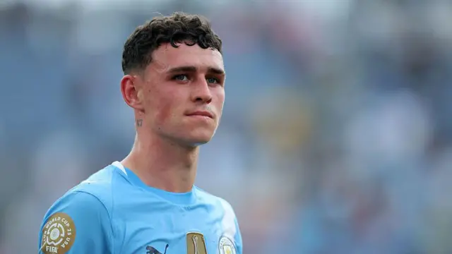 Phil Foden in action for Manchester City at the Club World Cup