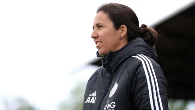 Leicester manager Amandine Miquel 