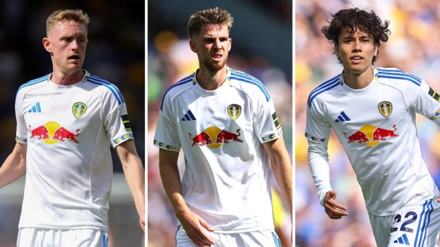 Sean Longstaff, Anton Stach and Ao Tanaka