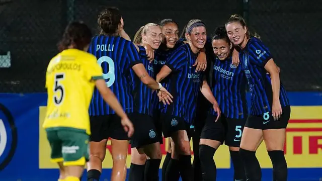 Inter Milan won the first leg 4-1 