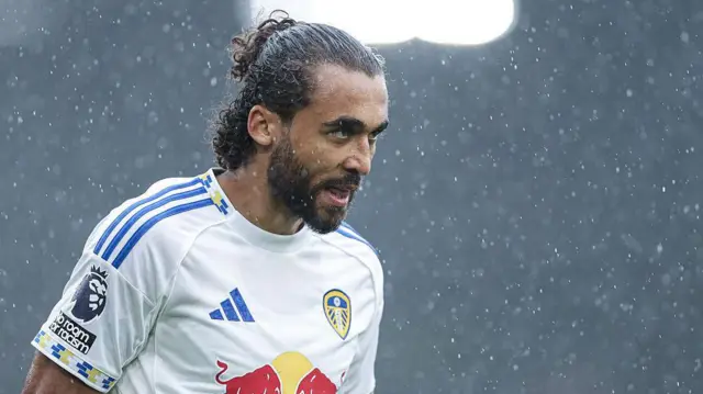 Dominic Calvert-Lewin playing for Leeds