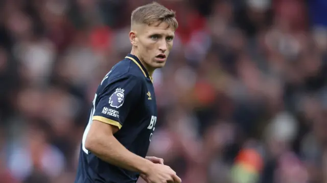 Callum Marshall in action for West Ham