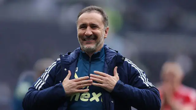 Vitor Pereira acknowledges the fans