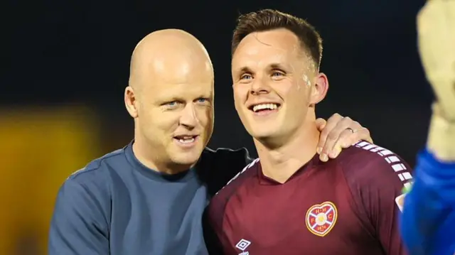 Steven Naismith and Lawrence Shankland