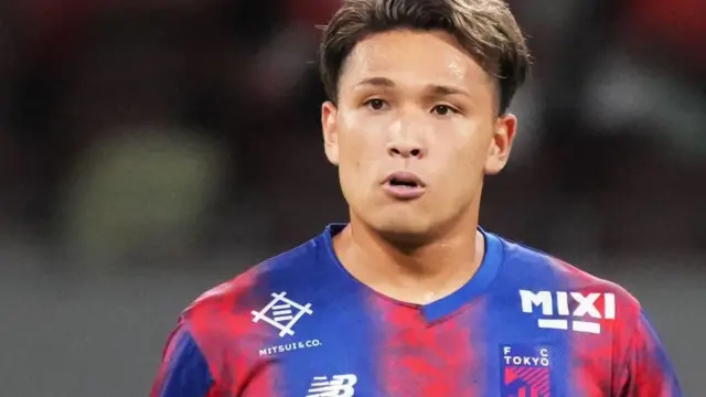 Kuryu Matsuki in action for FC Tokyo