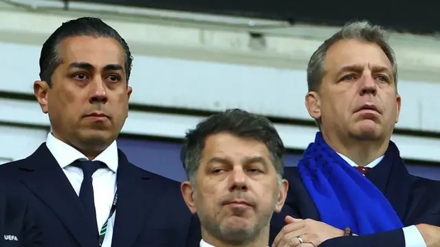 Chelsea owners Behdad Eghbali and Todd Boehly