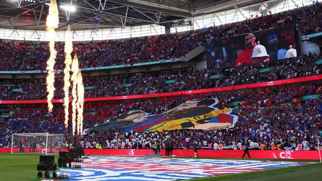Crystal Palace tifo