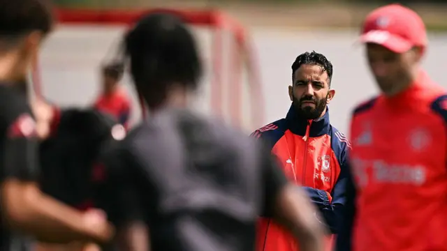 Manchester United head coach Ruben Amorim