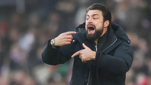 Russell Martin gives instructions from the sideline