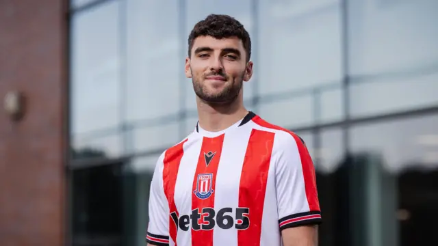 Tom Cannon following his loan move from Leicester City to Stoke City