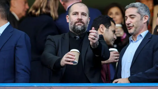 Mitchell at a Newcastle game