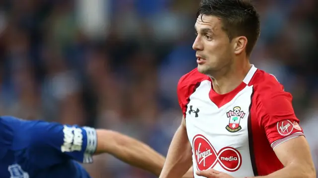 Dusan Tadic in action for Southampton