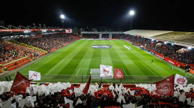Pittodrie Stadium was last renovated in 1993