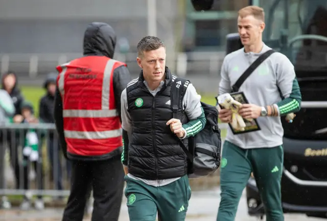 Celtic captain Callum McGregor