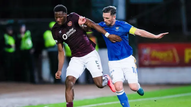 St Johnstone v Hearts