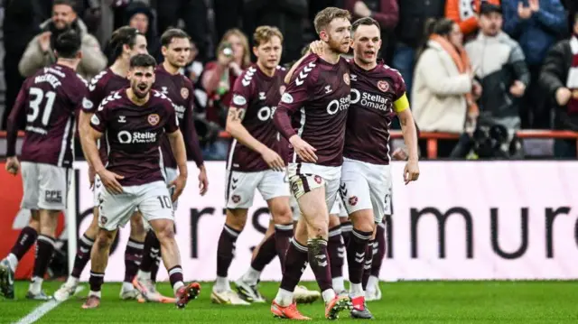 Hearts players