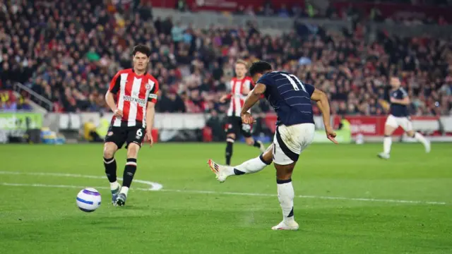 Ollie Watkins scores for Aston Villa