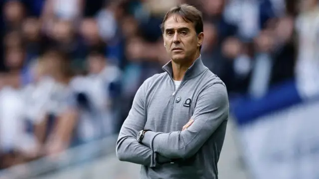 Julen Lopetegui managing West Ham