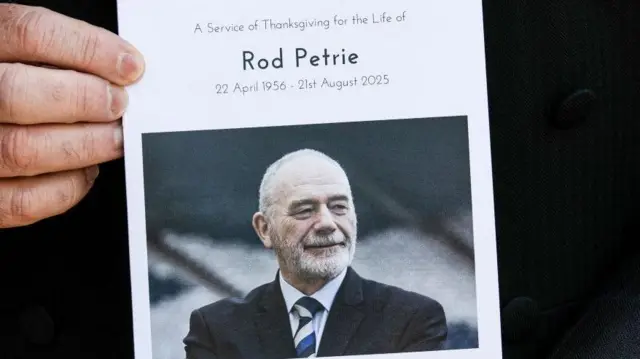 The order of service