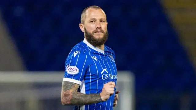 St Johnstone striker Stevie May