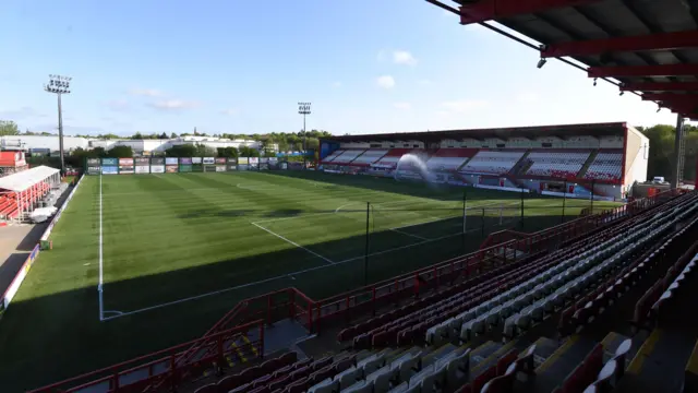 New Douglas Park Stadium in Hamilton