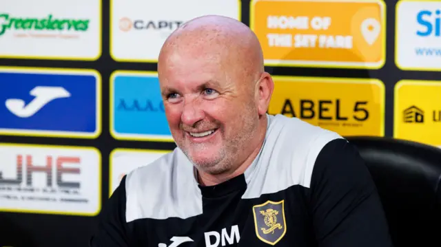 Livingston boss David Martindale