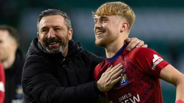 David Watson and Derek McInnes