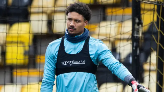 Livingston goalkeeper Shamal George