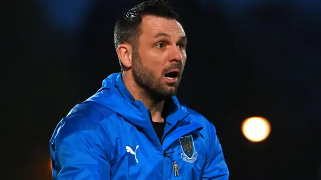 Jim Ervine was disappointed with Ballymena's display at Stangmore Park