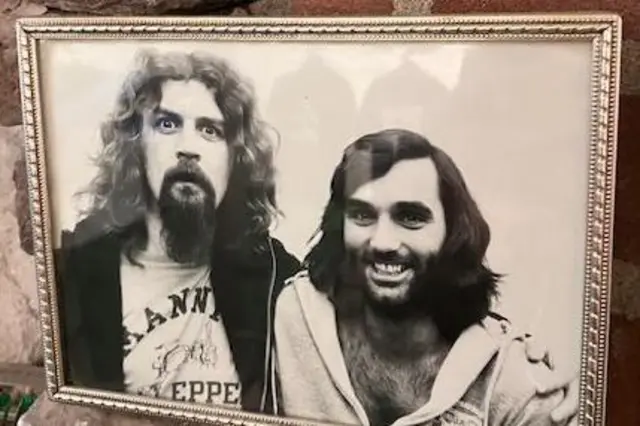 Billy Connolly and George Best