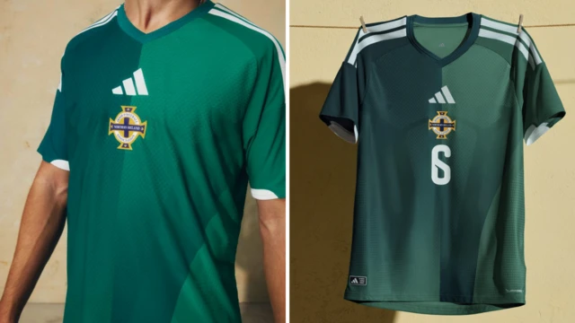 The new Northern Ireland shirt