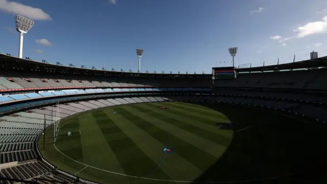  A general view of Melbourne Cricket Ground