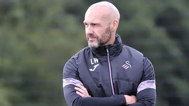 Swansea head coach Luke Williams