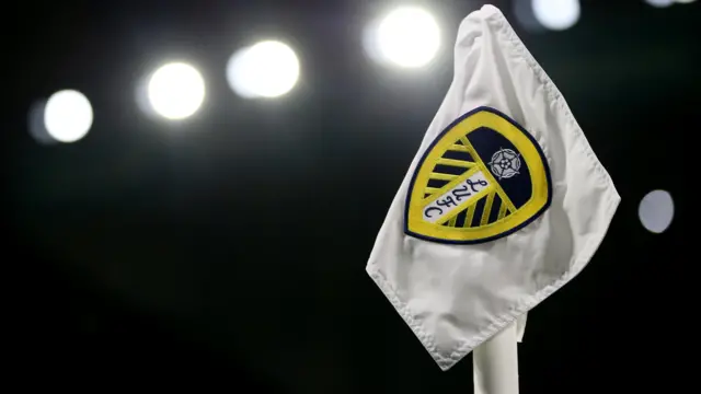 Corner flag at Elland Road