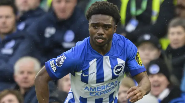 Tariq Lamptey in action for Brighton