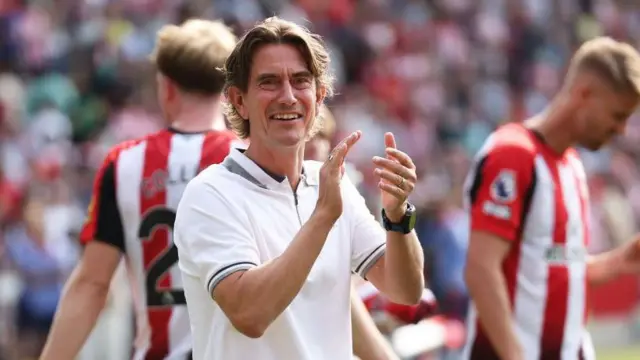 Brentford boss Thomas Frank