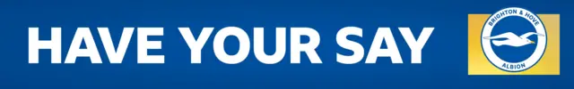 Brighton have your say banner