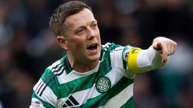 Celtic captain Callum McGregor