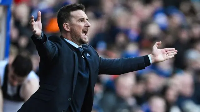Rangers interim manager Barry Ferguson