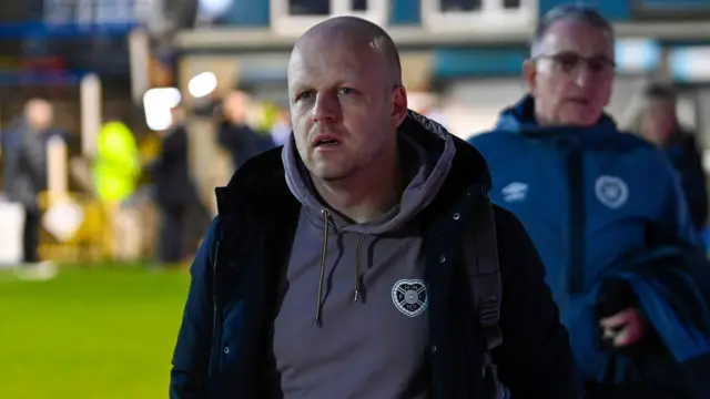 Hearts manager Steven Naismith