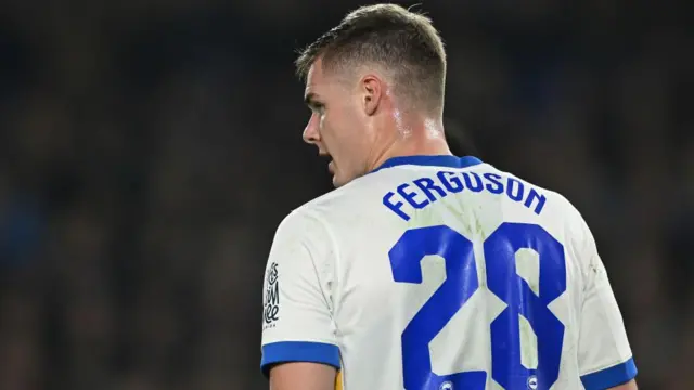 Ferguson in action for Brighton