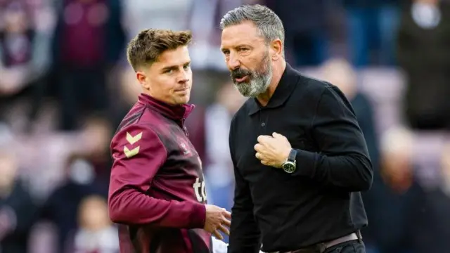 Cammy Devlin and Derek McInnes