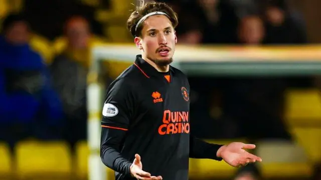Dundee United defender Dario Naamo