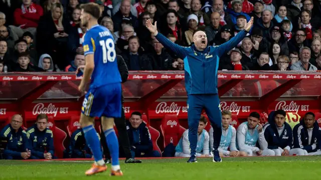 Nottingham Forest's manager Sean Dyche