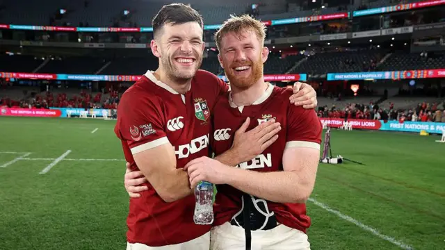 Blair Kinghorn and Gregor Brown 