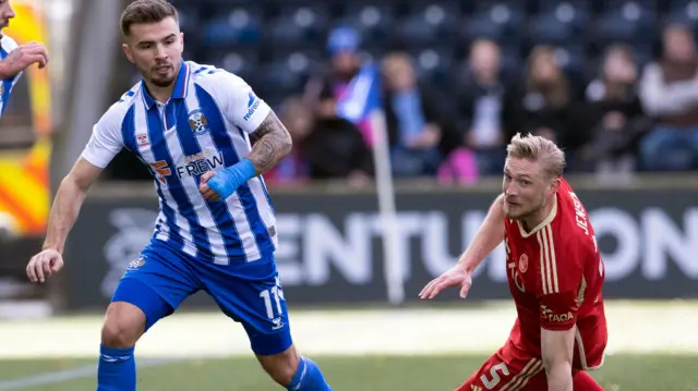 Kilmarnock have two wins out of two against Kilmarnock this season