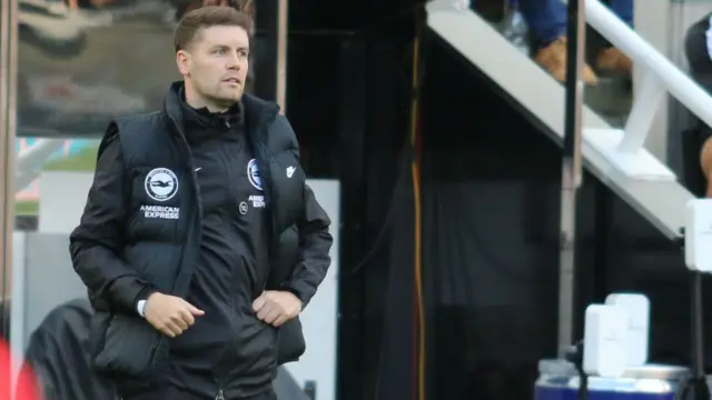 Brighton and Hove Albion Head Coach Fabian Hurzeler