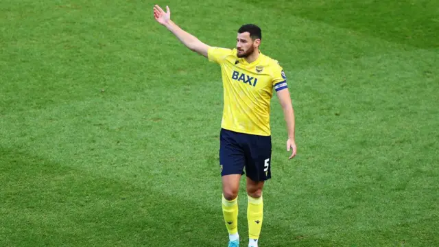 Elliott Moore of Oxford United 