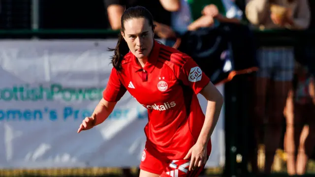 Abi Tobin set up Aberdeen's first goal
