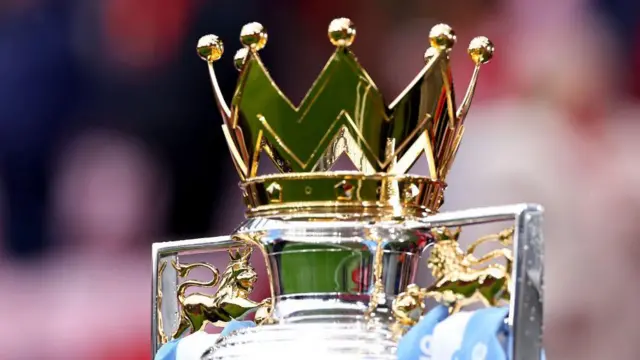 Premier League trophy